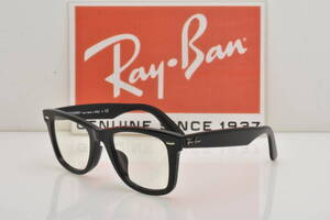 ★新品・正規輸入品！Ray-Ban レイバン RB2140F 901/５F WAYFARER CLEAR ブラック フォトクロミックグレー 調光★