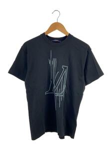 LOUIS VUITTON◆LV Frequency Graphic Tee/Tシャツ/XS/コットン/BLK/HOY02W