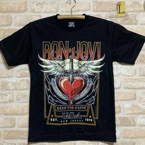 ボンジョビィ　Tシャツ　Lサイズ　ボンジョビ　Bon Jovi 