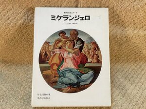 ※やや傷汚れあり　ミケランジェロ　世界の巨匠シリーズ