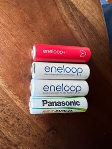 エネループ ディズニー限定品 他 eneloop エボルタ 単3形 充電池 パナソニック Panasonic ニッケル水素電池