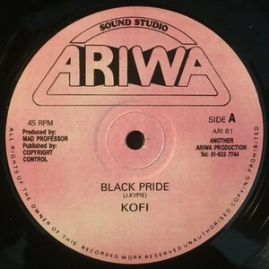 試聴あり★同梱可★Kofi / Robotics - Black Pride / Check Point Charlie [12”]Ariwaレゲエダブ