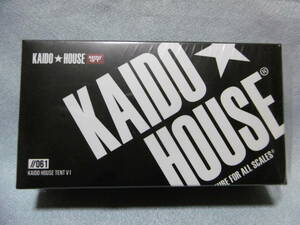 開封未使用品 MINI GT 061 KAIDO HOUSE TENT V1 