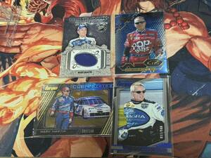 Panini TORQUE PressPass Racing MARK MARTIN レリック シリアル base カード 4枚セット NASCAR ナスカー Race-Used Metal