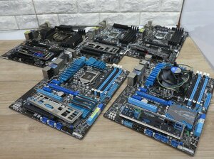 ★≪中古品≫マザーボード Asrock,Asus等 5枚セット[t24062411]