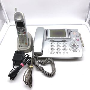 NTT/DIGITAL CORDLESSPHONE/DCP-550L/デジタルコードレスホン/子機/シルバー/電話機/留守番電話/中古品/現状品/ジャンク/191