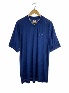 NIKE◆90S/メッシュ/Tシャツ/M/ポリエステル/NVY/920220KL4