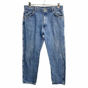 Wrangler デニムパンツ W38 ラングラー ビッグサイズ ブルー コットン 古着卸 アメリカ仕入 2406-498