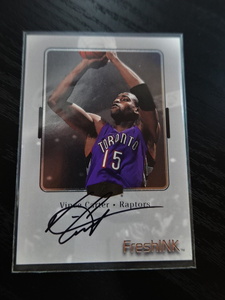 ●VINCE CARTER FRESH INK サイン AUTO●