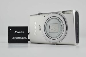 【動作美品】キャノン Canon IXY 630 シルバー コンパクトデジタルカメラ バッテリー 動作確認済