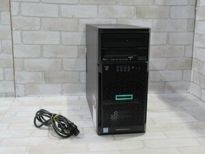 ▲12048 Ω 新DCD 1691◆保証有 HPE ProLiant ML30 Gen9【 Xeon E3-1220 v5 / 8GB / SAS 2.5 600GB×4、SATA 2.5 1TB ×4 / OS無】鍵無