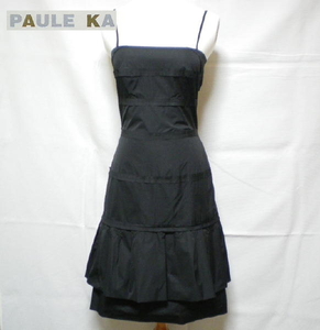 新品★PAULE KA★ポールカ★ワンピース★ドレス★36★黒