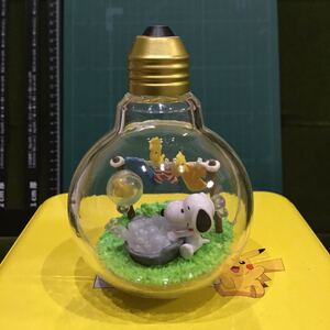 1.Sunny Day 今日はお洗濯日和 「SNOOPY WEATHER Terrarium」★スヌーピー/ウッドストック/テラリウム/リーメント/Re-ment/PEANUTS