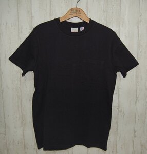 送料無料 即決！ Goodwear グッドウェア USAコットン ヘビーウェイト ポケットTシャツ BLACK M