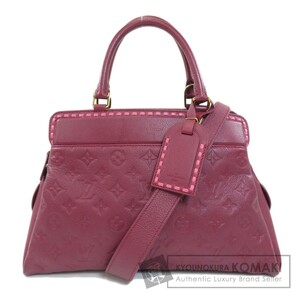 LOUIS VUITTON ルイヴィトン M43249 ヴォージュ アンプラント レザン ハンドバッグ アンプラント レディース 中古