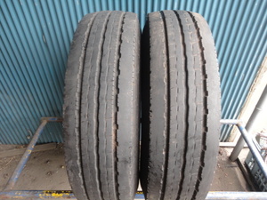 ヨコハマ　LT51R　225/85R16 LT12PR　2本　8～9分溝