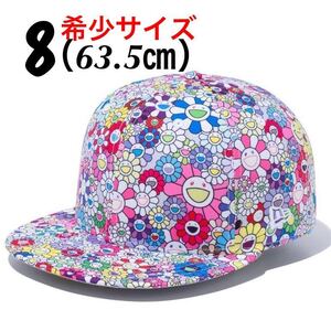 【完売品】63.5㎝ 正規品 村上隆 お花 ニューエラ new era TAKASHI MURAKAMI 59FIFTY FLOWER ALLOVER PRINT/帽子 キャップドラえもん a