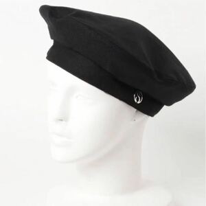 新品*SLY LINEN BERET リネン ベレー帽 帽子 スライ 麻 ブラック