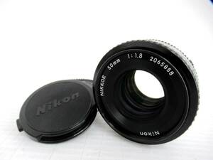 【Nikon/ニコン】辰③233//美品 Ai-S NIKKOR 50mm 1:1.8