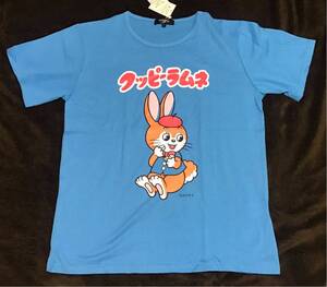 新品 クッピー ラムネ 半袖 tシャツ Lサイズ カクダイ 駄菓子 企業 昭和 レトロ　クッピーラムネ