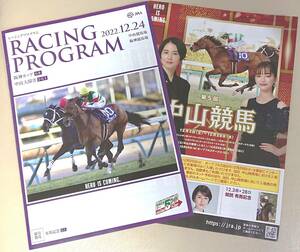 ★【競馬】第145回中山大障害 ／ 第17回阪神カップ レーシングプログラム（2022/12/24開催）★