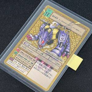 【即決】メタルガルルモン re-48 ゴールド・エッチング GOLD etching DIGIMON card Metal Garurumon 旧裏デジカ 金 Japanese