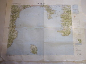 古地図　横須賀　２０万分の1地勢図◆昭和４３年◆神奈川県　静岡県　千葉県　東京都