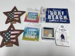 LAGUNA BEACH RESORT 星型フォトフレーム 2個セット　ダイソー