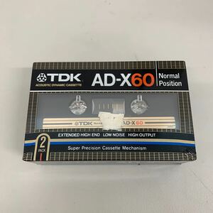 カセットテープ TDK AD-X60　2PACK 2018 