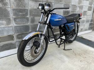 自動車通関証明書付【レストアベース】 【部品取り車両】カワサキ KZ400 フレーム ホイール ガスタンク サイドカバー フロントフェンダー