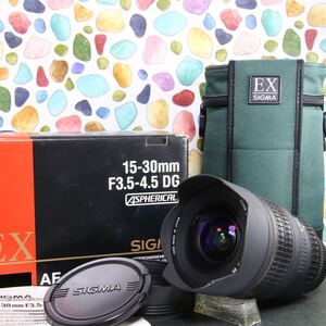 ◇SIGMA 15-30ｍｍ EX DG Nikon ニコン ◇ケース付き