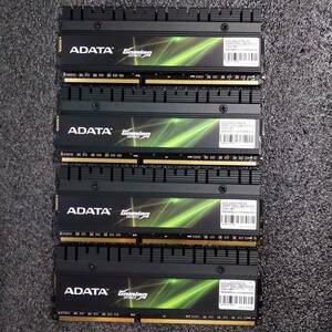 【中古】DDR3メモリ 16GB[4GB4枚組] ADATA Gaming Series AX3U2000GC4G9B-DG2 [DDR3-2000 PC3-16000]