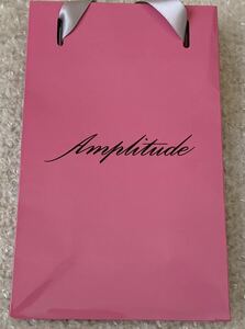 Amplitude アンプリチュード　　ショッパー　ショップ袋　紙袋　ギフト　限定