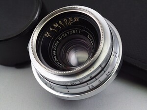 Zeiss Contax Biogon 3.5cm F2.8 T Coated lens ビオゴン コンタックス レンズ Sonnar 35 ゾナー ツアイス range finder camera