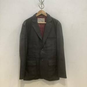 AVIREX アヴィレックス leather jacket レザージャケット tailored テーラード 6171067 BLACK ブラック Lサイズ 643616