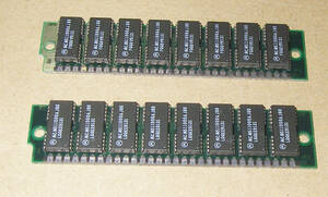 ★PC Memory 30 Pin MCM81000S 1MB X 2★OK!!★