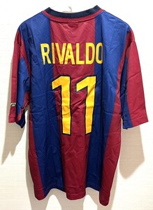 NIKE　FCバルセロナ　ユニフォーム＃11　リバウド　L　ナイキ　RIVALDO