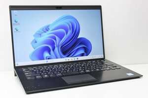 1円スタート ノートパソコン Windows11 VAIO Pro PK VJPK11C12N 14インチ 第8世代 Core i3 SSD256GB メモリ8GB Windows10 カメラ