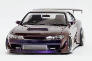 1/24 アオシマ VERTEX S15 プレアデス2 SSR SP4 完成品