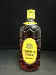 未開栓◎SUNTORY WHISKY サントリーウイスキー　角ビン☆i24