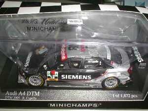 PMA 1/43 Audi アウディA4 NO18 SIEMENS DTM 2005 R.Capello