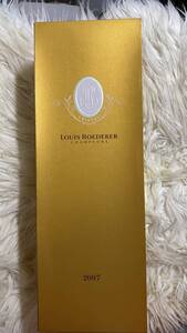 入手困難[2007 Louis Roederer Cristal Brut Millesime/ルイ ロデレール クリスタル ブリュット ミレジメ 2007] 化粧箱入り　未開封