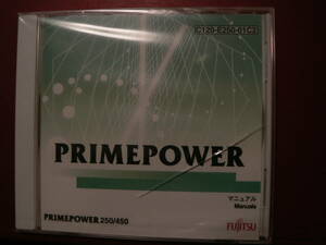 送料最安 \180～ CDF24：富士通 PRIMEPOWER 250/450　Manuals　マニュアルCD　１枚のみ