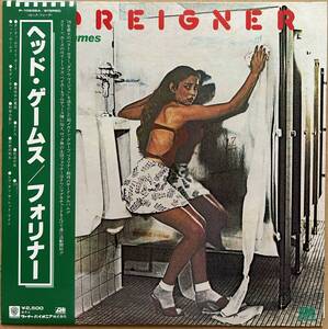 FOREIGNER フォリナー / HEAD GAMES ヘッド・ゲームス 帯付き P-10698A QUEEN