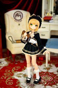 MDD (S/M胸)可愛い魔法学校の制服５点セット