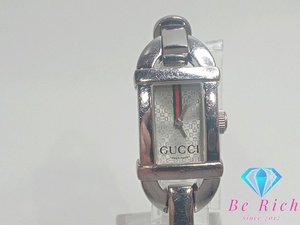 グッチ GUCCI レディース 腕時計 6800L シルバー SS アナログ クォーツ QZ ウォッチ バングル 【中古】【送料無料】 bt2779