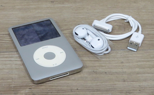 ★≪中古品≫iPod classic 最終盤 MC293J シルバー(t24122315)　