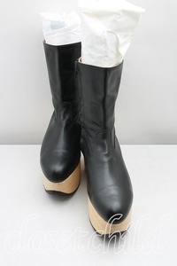 Vivienne Westwood / ロッキンホースブーツ UK8 黒 H-24-03-31-086-sh-IN-ZH