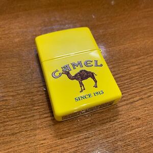 新品未使用品ZIPPO ジッポー オイルライターmadein USA CAMELキャメル喫煙具2020年イエロー日本たばこ産業協会