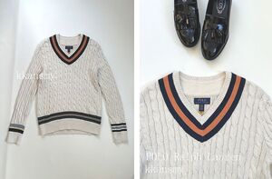 POLO RALPH LAURENポロラルフローレン*チルデンセーター ケーブルニット